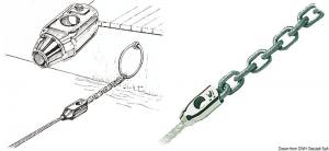 Adattatore cima/catena 10/6 mm